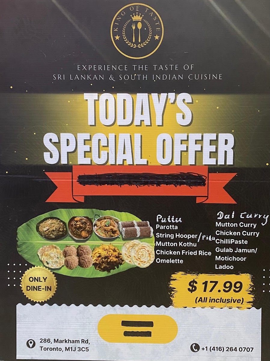 Menu King Of Taste-3